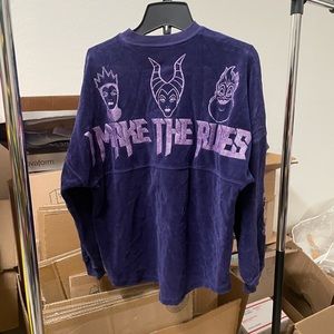 Disney Villains Velour Spirit Jersey Size XS